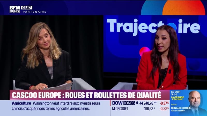 Trajectoire : CASCOO Europe, roues et roulettes de qualité - 09/07