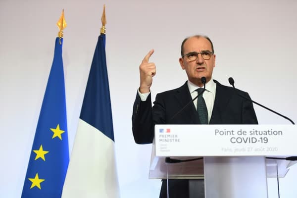 Jean Castex le 27 août 2020 à Paris