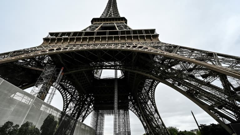 La Tour Eiffel.