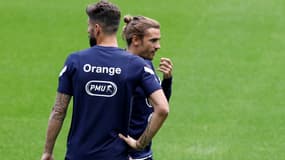 Olivier Giroud et Antoine Griezmann