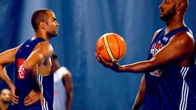 TP et Diaw à l'heure des questions.