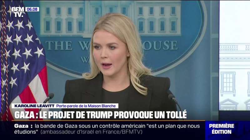 Gaza: la Maison Blanche rétropédale après les déclarations chocs de Donald Trump