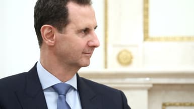 Le président syrien Bachar al-Assad rencontre le président russe au Kremlin, à Moscou, le 24 juillet 2024.