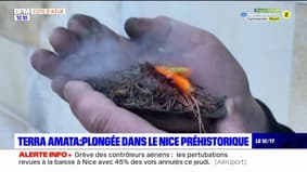 Nice: faire du feu comme à la préhistoire au musée Terra Amata