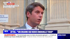 Suicide d'un adolescent de 15 ans à Poissy: "Il était fait état de brimades et d'injures répétées de la part de plusieurs élèves", indique Gabriel Attal 