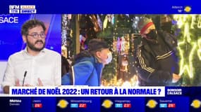 Marché de Noël de Strasbourg: Guillaume Libsig, adjoint à la maire espère faire "carton plein" cette année