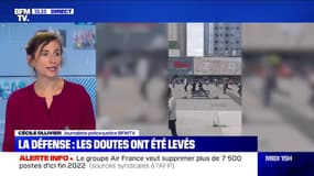 Que s'est-il passé aux abords du centre commercial les 4 Temps à La Défense ?