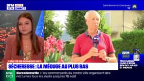 "On a une perte de 50, 60%": le maire de Val Buëch-Méouge évoque le niveau de la Méouge