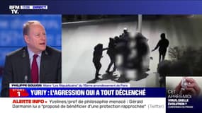 Philippe Goujon: "J'ai demandé au procureur de la République que les autres membres cette bande, qu'on voit essayer de mettre à mort un adolescent, soient également mis en détention"