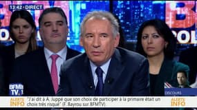 François Bayrou face à Éric Ciotti: "Un mois de découverte et d'entraînement de ce qu'il faut faire en matière de sécurité civile est très utile"