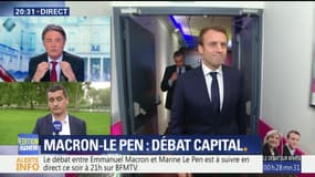 Débat de l'entre-deux-tours: "Ce soir, il faut qu'on montre une nouvelle fois que l'élection de Marine Le Pen sera un drame pour la France", Gérald Darmanin