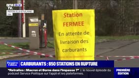 Pénuries de carburant: 850 stations en rupture en France