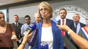 Françoise Nyssen à Aix-en-Provence le 23 août 2018