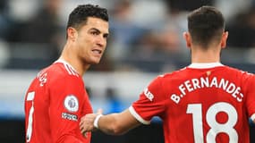 Cristiano Ronaldo et Bruno Fernandes
