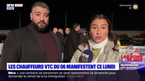 Alpes-Maritimes: les chauffeurs VTC mobilisés pour une opération escargot au départ de Cannes
