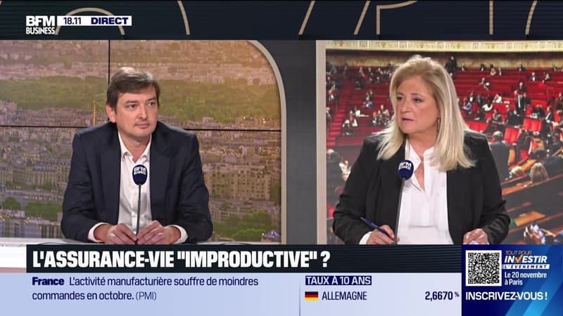 Adrien Couret (Aéma Groupe) : L'assurance-vie "improductive" ? - 03/11