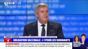 Selon Thierry Schifano, "10% de la profession [d'ambulancier] sera absente" avec l'entrée en vigueur de la vaccination obligatoire