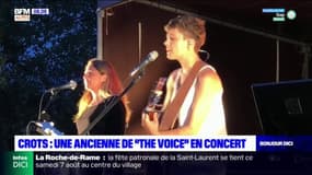 Crots: une ancienne candidate de "The Voice" en concert à la fête de la plage