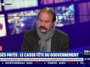 Philippe Martinez, Secrétaire général de la CGT, était l'invité du Grand Journal de l'Eco sur BFM Business