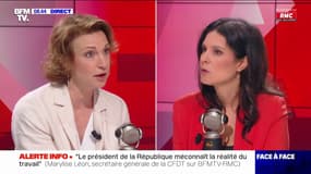 Partage de la valeur: "On voit le verre à moitié plein quand la CGT voit le verre à moitié vide", affirme Marylise Léon, secrétaire générale de la CFDT