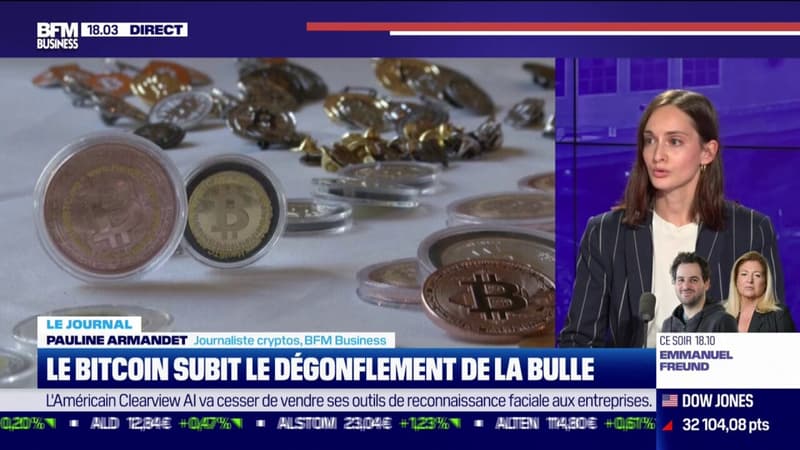 Le Bitcoin subit le dégonflement de la bulle: la raison ?