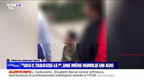 "Ce qui l'embête c'est qu'elle lui a demandé de se mettre à genoux": le père de l'enfant giflé par la mère d'un de ses camarades réagit sur BFMTV