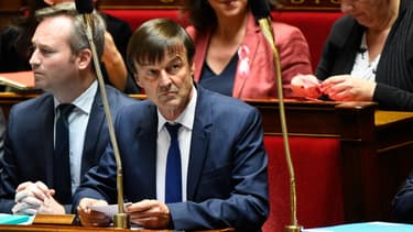 Nicolas Hulot à l'Assemblée nationale le 10 octobre 2017.