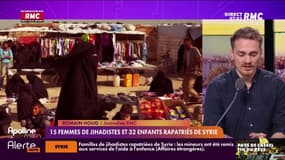 15 femmes de djihadistes et 32 enfants rapatriés de Syrie 