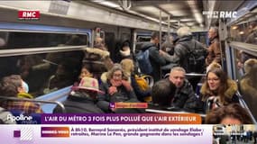 L'air du métro 3 fois plus pollué que l'air extérieur 