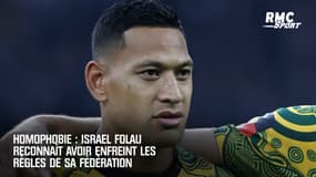 Homophobie : Israel Folau reconnaît avoir enfreint les règles de sa Fédération
