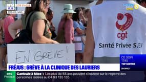 Fréjus: le personnel de la clinique des Lauriers en grève
