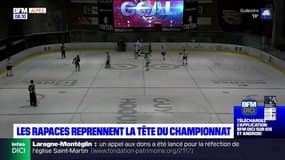 Ligue Magnus: les Rapaces battent Mulhouse et reprennent la tête du championnat