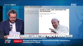 #Magnien, la chronique des réseaux sociaux : L'étrange "like" du Pape François - 18/11