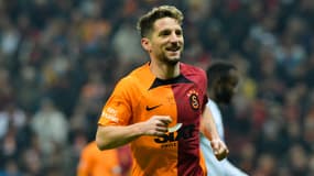 Dries Mertens avec Galatasaray, le 1er février 2023.