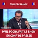 Mondial 2018: Paul Pogba fait le show en conférence de presse