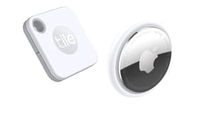 Les "trackers" Bluetooth de Tile et Apple, les deux leaders du marché