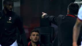 Accrochage verbal entre Bakayoko et Gattuso