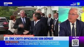 Alpes-Maritimes: Jean Leonetti estime qu'Eric Ciotti a commis "une faute politique"