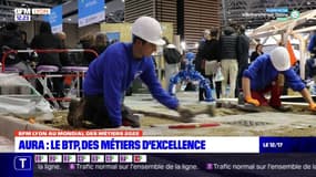 Mondial des métiers à Lyon: les techniques des métiers du BTP ont changé
