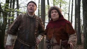 Jean Reno et Christian Clavier dans "Les Visiteurs3: La Révolution" (2016) de Jean-Marie Poiré