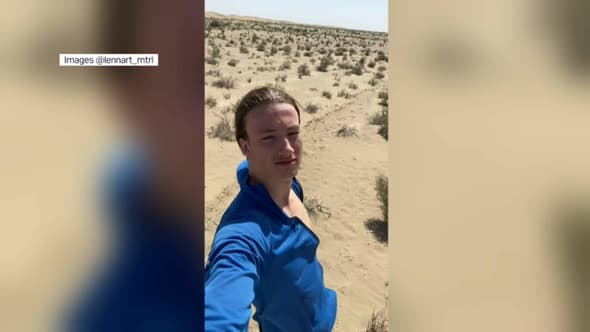 Lennart Monterlos, jeune touriste franco-allemand, est porté disparu depuis le 16 juin en Iran
