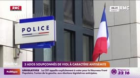 Courbevoie: 3 ados soupçonnés de viol à caractère antisémite