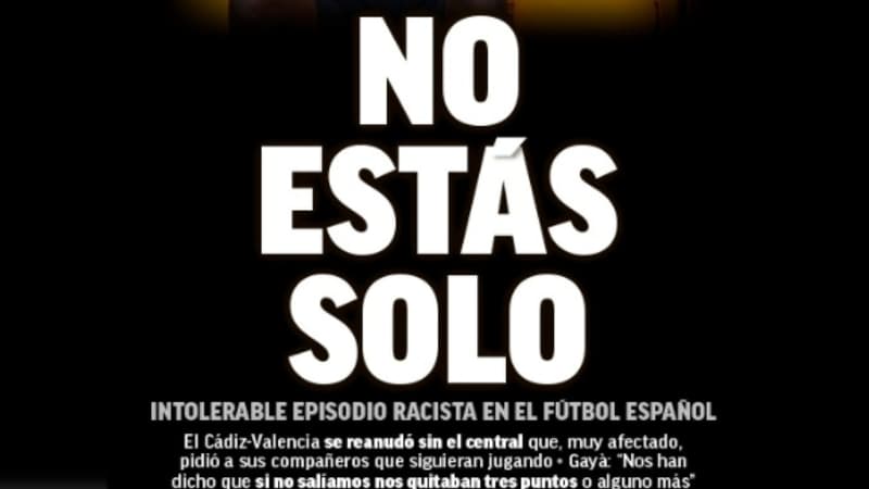 Liga: "Tu n’es pas seul", la presse espagnole au soutien de Diakhaby, victime d’insultes racistes