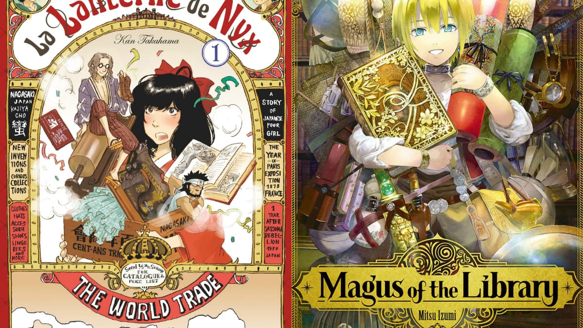 La Lanterne de Nyx et Magus of the Library.
