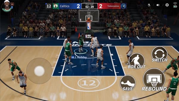 Face à NBA 2K, la NBA lance son jeu mobile officiel avec Rudy Gobert en  vedette