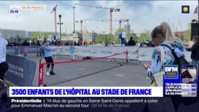 Seine-Saint-Denis: 3500 enfants malades ou handicapés visitent le Stade de France