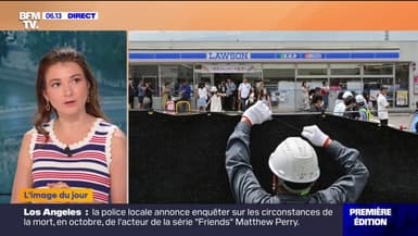 Japon: un filet installé devant une supérette pour cacher une vue sur le mont Fuji à cause du surtourisme