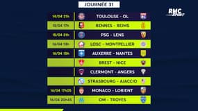 Ligue 1 : Le programme TV de la 31e journée et les classements