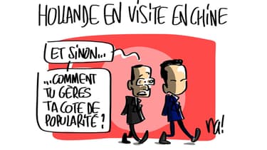 François Holland et Xi Jinping avaient beaucoup de choses à se dire.