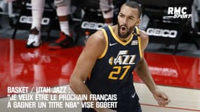 Basket : Gobert veut "être le prochain Français à gagner un titre NBA"